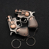 Metal Mini Red Flame Kechain Lighter Windproof Butane Gas Lighter Cigarette Jet Turch Lighter Smoking Accessories Men Gifts