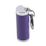 Portable Smoke Pocket Lid Ashtray Car Cases Storage Tube Cigar Mini Ash Holder Keychain Tube Windproof Outdoor Travel Accessory