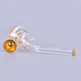 Mini Hookah Tobacco Smoking Pipes Gift Creative Metal Cigarette Holder Acrylic Water Pipe
