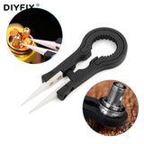 Vape DIY Tool Kit Bag With Cigarette Organic Cotton Wire Coil Jig Winding Ceramic Tweezers Pliers for RDA E-Cigarette Accessorie
