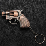 Metal Mini Red Flame Kechain Lighter Windproof Butane Gas Lighter Cigarette Jet Turch Lighter Smoking Accessories Men Gifts