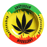 New 1pcs Metal Cigarette Ashtray Home Creative Personality Bar Cigar Ashtray Portable Men's Gadgets Smoking Accessories
