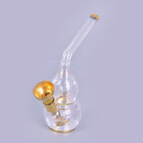 Mini Hookah Tobacco Smoking Pipes Gift Creative Metal Cigarette Holder Acrylic Water Pipe