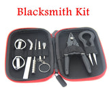 Electronic Cigarette Vape DIY Tool Bag VAPE Cotton Tweezers Pliers Wire Heaters Kit Coil Jig Winding For E-Cigarette Accessories