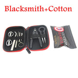 Electronic Cigarette Vape DIY Tool Bag VAPE Cotton Tweezers Pliers Wire Heaters Kit Coil Jig Winding For E-Cigarette Accessories
