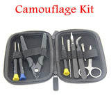 Electronic Cigarette Vape DIY Tool Bag VAPE Cotton Tweezers Pliers Wire Heaters Kit Coil Jig Winding For E-Cigarette Accessories