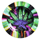 New 1pcs Metal Cigarette Ashtray Home Creative Personality Bar Cigar Ashtray Portable Men's Gadgets Smoking Accessories