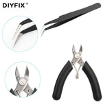Vape DIY Tool Kit Bag With Cigarette Organic Cotton Wire Coil Jig Winding Ceramic Tweezers Pliers for RDA E-Cigarette Accessorie