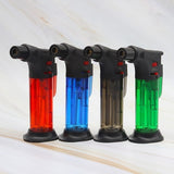Hot sale in 2022!!! Refillable Adjustable Butane Jet Torch Outdoor Camping Lighter Cooking Barbecue Flame Ignition Tool