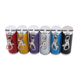 Portable Smoke Pocket Lid Ashtray Car Cases Storage Tube Cigar Mini Ash Holder Keychain Tube Windproof Outdoor Travel Accessory
