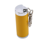 Portable Smoke Pocket Lid Ashtray Car Cases Storage Tube Cigar Mini Ash Holder Keychain Tube Windproof Outdoor Travel Accessory