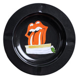 New 1pcs Metal Cigarette Ashtray Home Creative Personality Bar Cigar Ashtray Portable Men's Gadgets Smoking Accessories