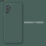 New Upgrade Camera Protector Liquid Silicone Phone Case For Samsung Galaxy A52 A72 A32 4G 5G A53 Original Back Cover Cases