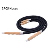 Glass Shisha Pipe Hookah Pipa Mosaic Vase Narguile Completo Sisha Hooka Chicha with Accessories Hose Flavor Bowl Charcoal Tongs