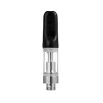 Ceramic Atomizer Tank 0.5ML 1.0ML Vape Tip 1.2ohm Oil Cartridges Coil Vaporizer Pen Cartridges for 510 Thread Battery