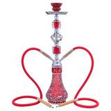 Glass Shisha Pipe Hookah Pipa Mosaic Vase Narguile Completo Sisha Hooka Chicha with Accessories Hose Flavor Bowl Charcoal Tongs