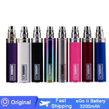 Original GS EGo II 3200mah Battery For E Cigarettes Updated EGO Battery For 510 M16 Atomizer Ecig Battery Vape Pen Vapor Vaper