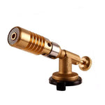 Portable Flame Gun Butane Burner High Temperature Welding Gas Lighter Torch Outdoor Camping BBQ Flame Butane Heat Welding Torch