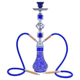 Glass Shisha Pipe Hookah Pipa Mosaic Vase Narguile Completo Sisha Hooka Chicha with Accessories Hose Flavor Bowl Charcoal Tongs