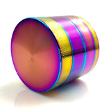 Rainbow Mills Metal Crusher 4 Parts Mesh Screen Pollen Catcher 40mm Herb Grinder Herbal Spice Mini Crucher