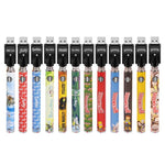 Cookies Backwoods Preheating Adjust Battery 1100mah Bottom Dial Variable Voltage Batteries Vape Pen for Wax Thick Oil Cartridge