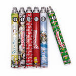 Cookies Backwoods Preheating Adjust Battery 1100mah Bottom Dial Variable Voltage Batteries Vape Pen for Wax Thick Oil Cartridge