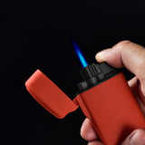 Mini Cigar Lighter Jet Torch Lighter Windproof Refillable Blue Flame Butane Gas Lighter