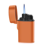 Mini Cigar Lighter Jet Torch Lighter Windproof Refillable Blue Flame Butane Gas Lighter