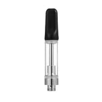 Ceramic Atomizer Tank 0.5ML 1.0ML Vape Tip 1.2ohm Oil Cartridges Coil Vaporizer Pen Cartridges for 510 Thread Battery