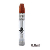 Ceramic Atomizer Tank 0.5ML 1.0ML Vape Tip 1.2ohm Oil Cartridges Coil Vaporizer Pen Cartridges for 510 Thread Battery