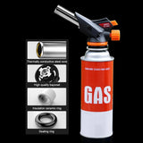 Gas Torch Flame Gun Kitchen Butane Burner Welding Refillable Cooking Culinary Torch Lighter Cooking Lighter For Desserts BBQ