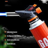 Gas Torch Flame Gun Kitchen Butane Burner Welding Refillable Cooking Culinary Torch Lighter Cooking Lighter For Desserts BBQ