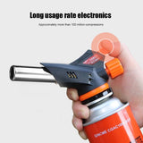 Gas Torch Flame Gun Kitchen Butane Burner Welding Refillable Cooking Culinary Torch Lighter Cooking Lighter For Desserts BBQ