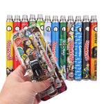 Cookies Backwoods Preheating Adjust Battery 1100mah Bottom Dial Variable Voltage Batteries Vape Pen for Wax Thick Oil Cartridge