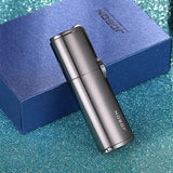 Jobon Cool Gadgets For Men Torch Lighters Butane Refillable Gas Lighter With Cigar Cutter Windproof Triple Turbo Jet Lighter