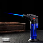 Butane Torch Lighter Refillable Adjustable Flame Lighter Kitchen Cooking Torch BBQ Ignition Picnic Tool Windproof Lighter