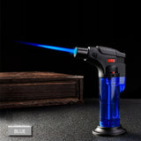 Butane Torch Lighter Refillable Adjustable Flame Lighter Kitchen Cooking Torch BBQ Ignition Picnic Tool Windproof Lighter