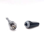 Ceramic Atomizer Tank 0.5ML 1.0ML Vape Tip 1.2ohm Oil Cartridges Coil Vaporizer Pen Cartridges for 510 Thread Battery