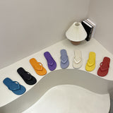 HKAZ-S slippers flip flops summer outdoor  flat soled non-slip women&#39;s beach shoes  leisure comfortable fashion new summer