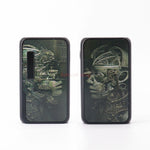 Vapor Box Mod 510 Thread Vape Battery Vapmod Dragoo VV 650mAh Battery 3D Resin Pattern Preheat Pen For Thick Oil Cartridge Carts