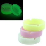 Ashtray for Home Glow In The Dark Creative Luminous Ashtrays Gift for Boyfriend House Cigarette Tobacco Smoking Weed Accessories