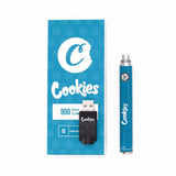Cookies Vape Pen Battery 350mah/900mah VV Preheat 3.3-4.8V Adjustable for 510 Thread Cartridge CC-ELL E-Cigarette Box Mod 18350