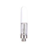 Ceramic Atomizer Tank 0.5ML 1.0ML Vape Tip 1.2ohm Oil Cartridges Coil Vaporizer Pen Cartridges for 510 Thread Battery