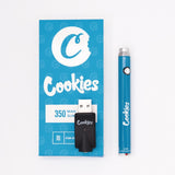 Cookies Vape Pen Battery 350mah/900mah VV Preheat 3.3-4.8V Adjustable for 510 Thread Cartridge CC-ELL E-Cigarette Box Mod 18350
