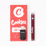Cookies Vape Pen Battery 350mah/900mah VV Preheat 3.3-4.8V Adjustable for 510 Thread Cartridge CC-ELL E-Cigarette Box Mod 18350
