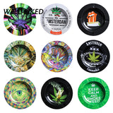 New 1pcs Metal Cigarette Ashtray Home Creative Personality Bar Cigar Ashtray Portable Men's Gadgets Smoking Accessories