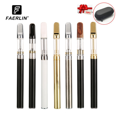 Faerlin CBD Vape Pen Electronic Cigarette 350mah Battery Ceramic coil mod CBD oil rta cartridge Air switch vaporizer vapes kit