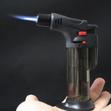 Hot sale in 2022!!! Refillable Adjustable Butane Jet Torch Outdoor Camping Lighter Cooking Barbecue Flame Ignition Tool