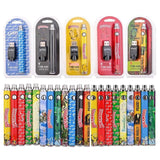Cookies Backwoods Preheating Adjust Battery 1100mah Bottom Dial Variable Voltage Batteries Vape Pen for Wax Thick Oil Cartridge