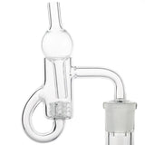 Diamond Knot Loop Recycler Quartz Banger